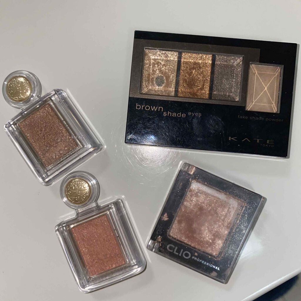 ブラウンシェードアイズ/KATE/アイシャドウパレットを使ったクチコミ（2枚目）