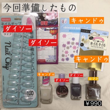 ネイル接着両面テープ/DAISO/ネイル用品を使ったクチコミ（2枚目）