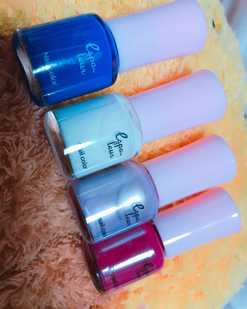 カラフルネイルズ/キャンメイク/マニキュアを使ったクチコミ（2枚目）