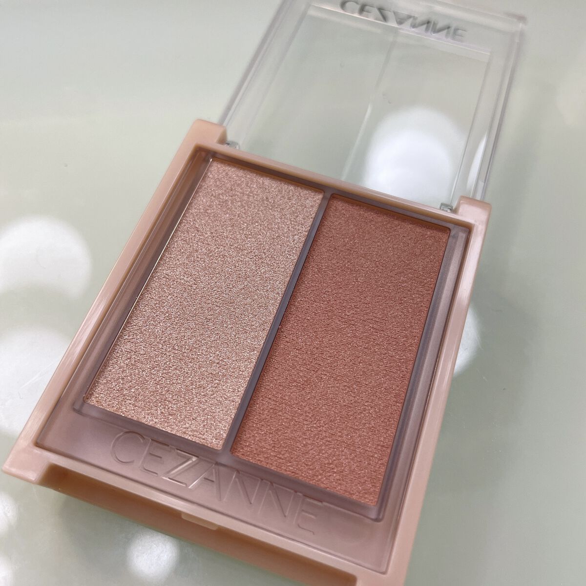 フェイスグロウカラー/CEZANNE/クリームハイライトを使ったクチコミ（2枚目）