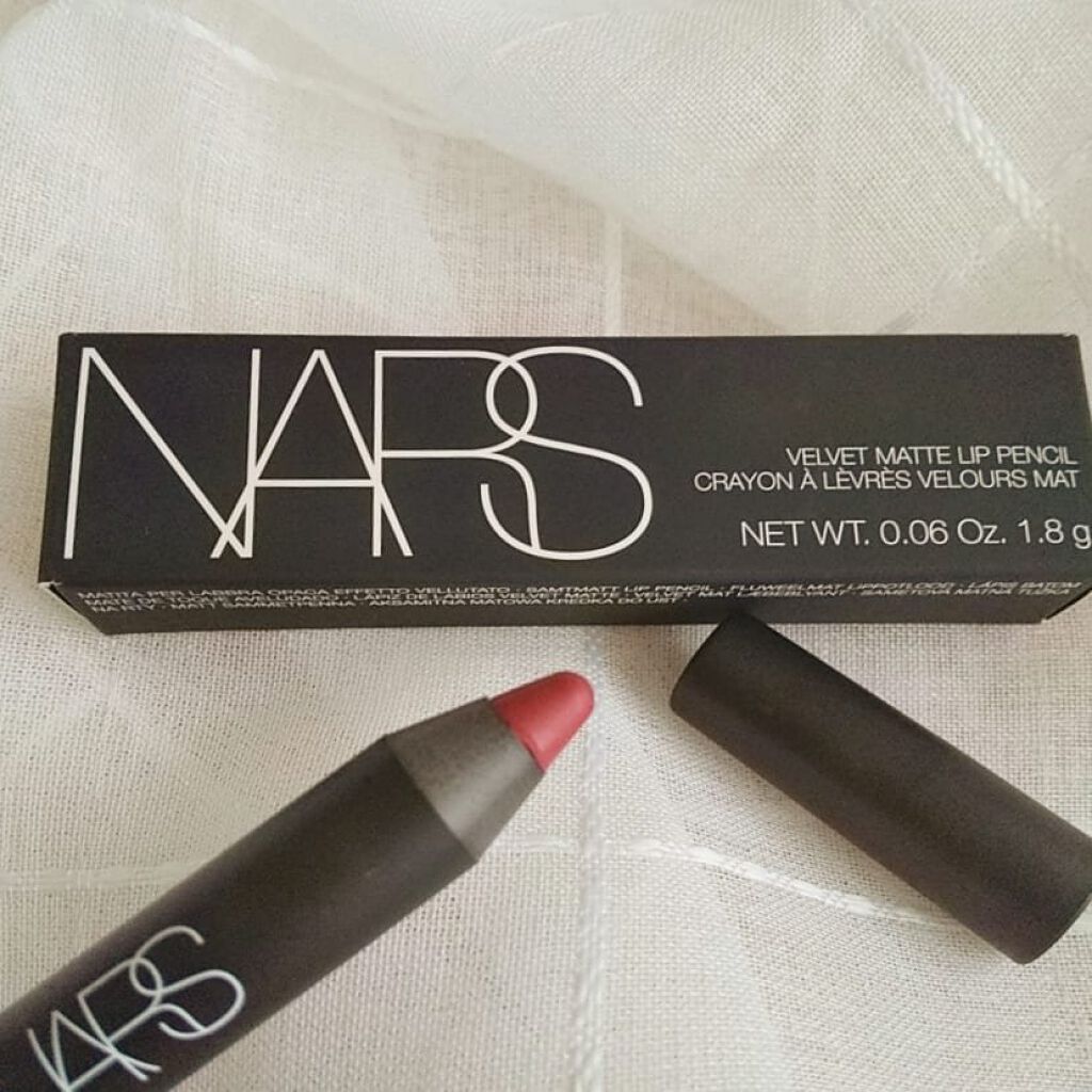 ベルベットマットリップペンシル/NARS/リップライナーを使ったクチコミ(9枚目)