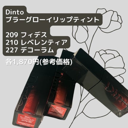 ブラーグロイリップティント/Dinto/リップティントを使ったクチコミ(6枚目)