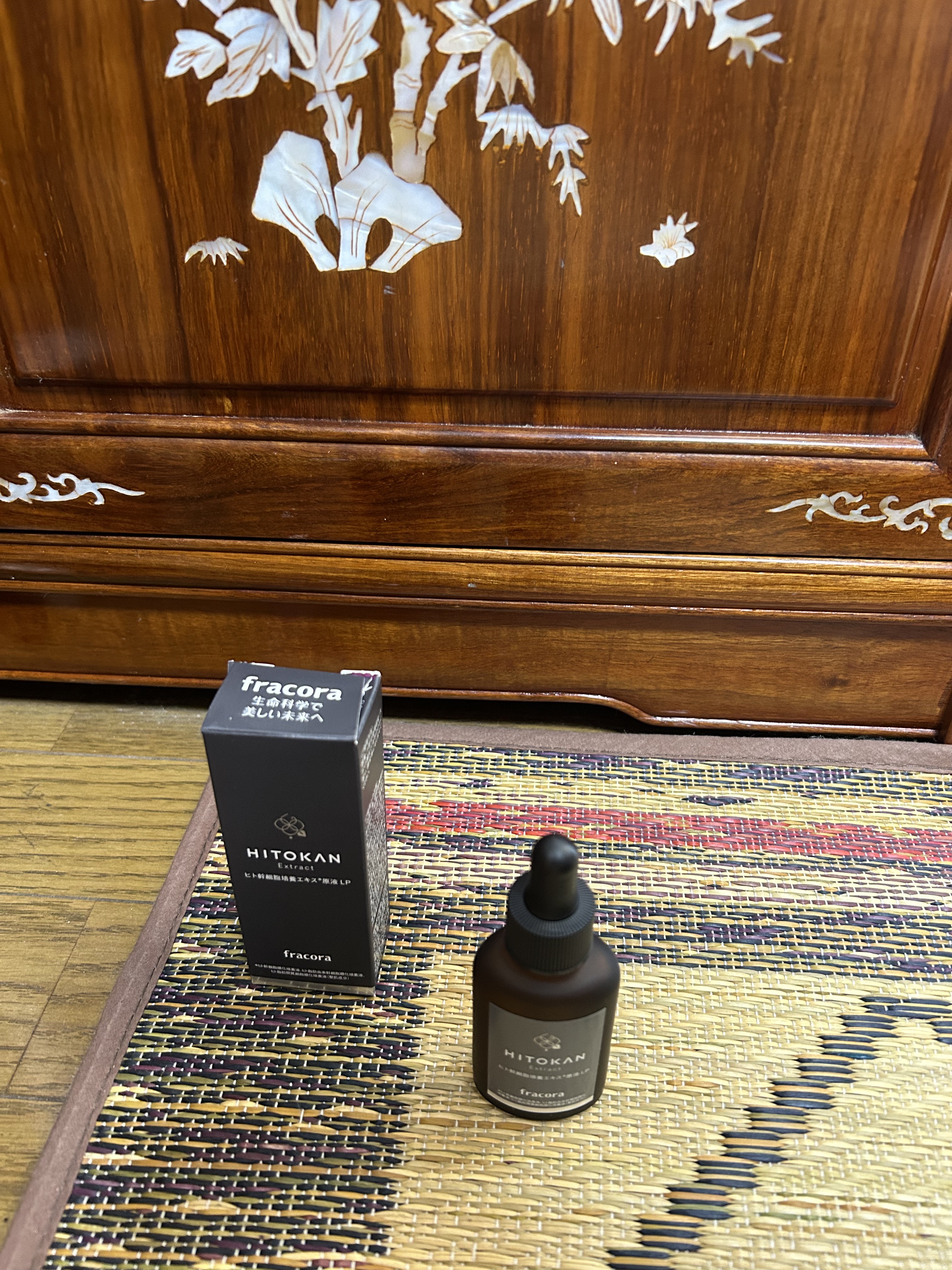 ヒト幹細胞培養エキス原液 LP/fracora/美容液を使ったクチコミ（1枚目）