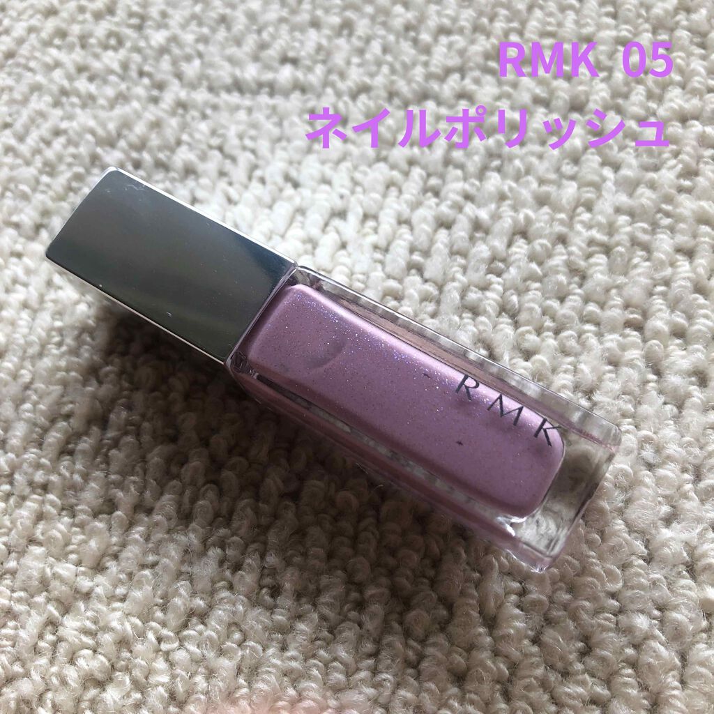 ネイルポリッシュ 05(SH) スパークルローズ/RMK/マニキュアを使ったクチコミ（1枚目）