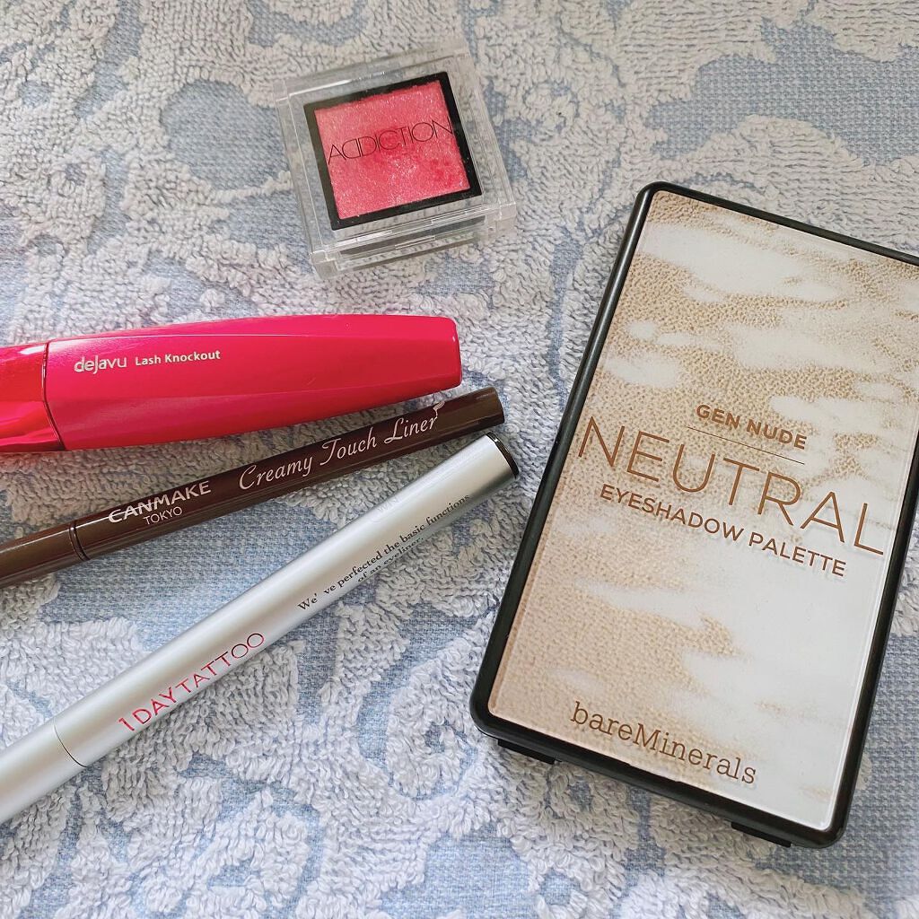 ジェン ヌード アイシャドウ パレット ニュートラル/bareMinerals/アイシャドウパレットを使ったクチコミ（3枚目）