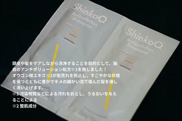 SQ アンチポリューションシャンプー/ShinkoQ/シャンプー・コンディショナーを使ったクチコミ（2枚目）
