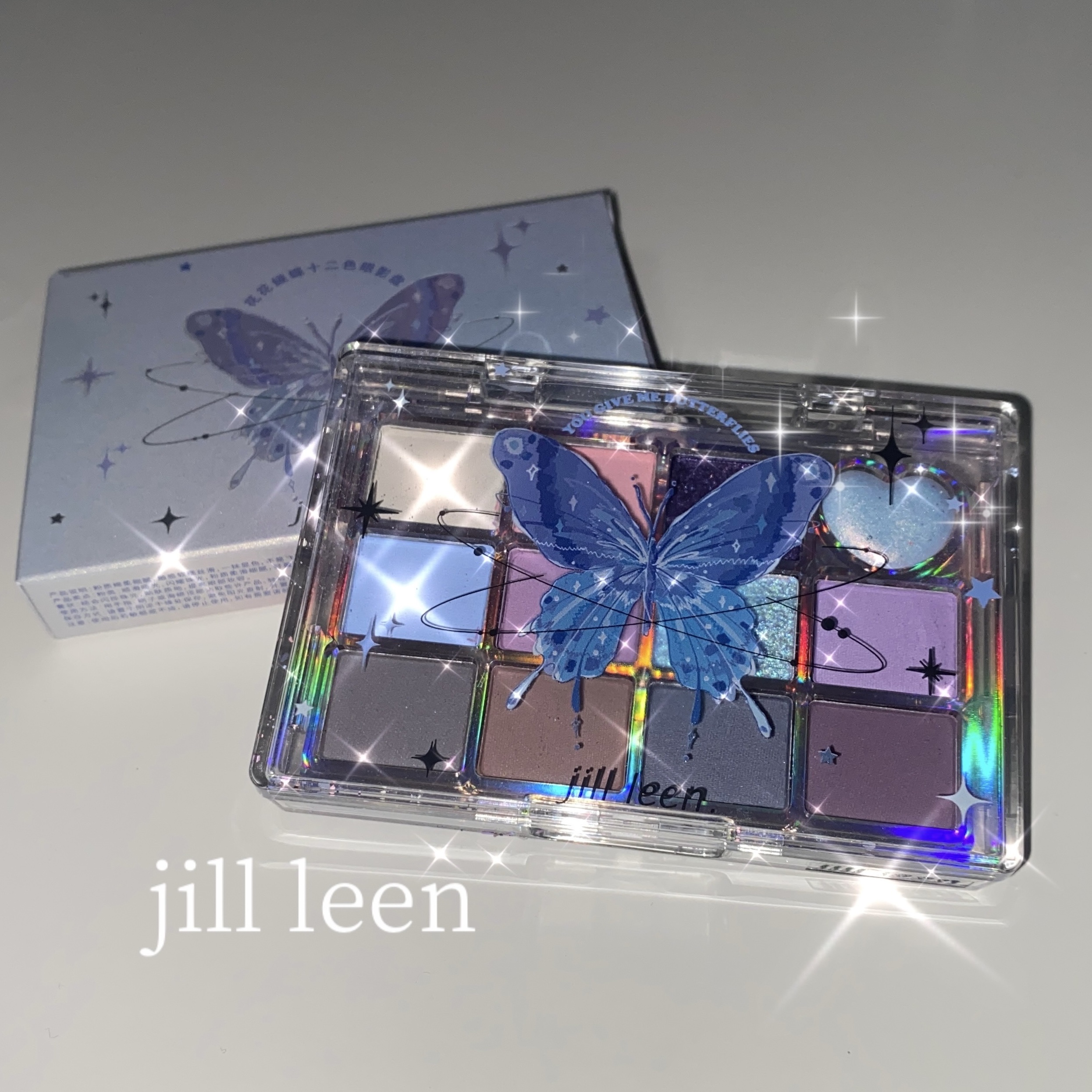 シャイニング12色ミニアイシャドウパレット/jill leen./アイシャドウパレットを使ったクチコミ（1枚目）