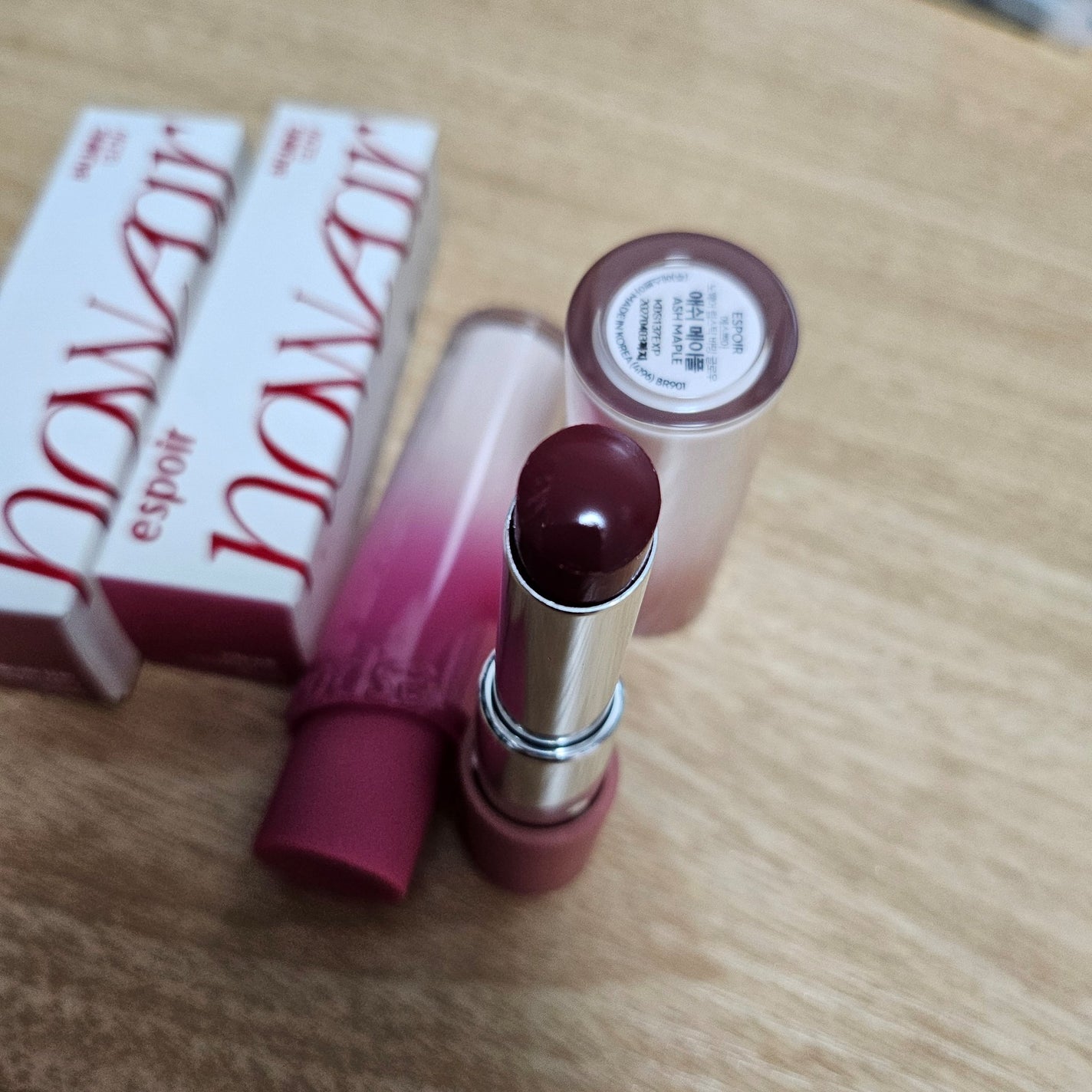 ノーウェアリップスティック バーミンググロー/espoir/口紅を使ったクチコミ(2枚目)