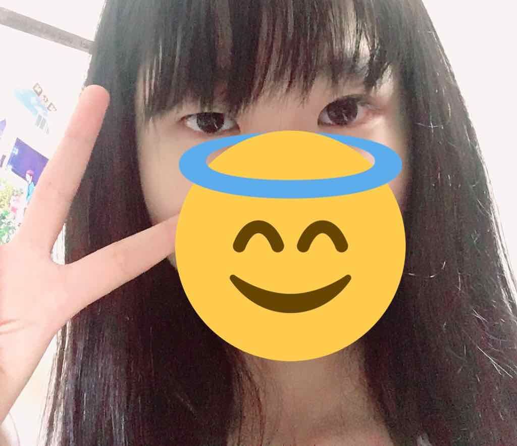 あんずあめ on LIPS 「半顔メイクしたよー!別人すぎてびっくり!重たい一重だから一番目..」(1枚目)