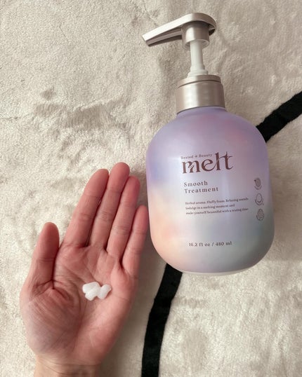 メルト スムースシャンプー/トリートメント/melt/市販シャンプーを使ったクチコミ(3枚目)