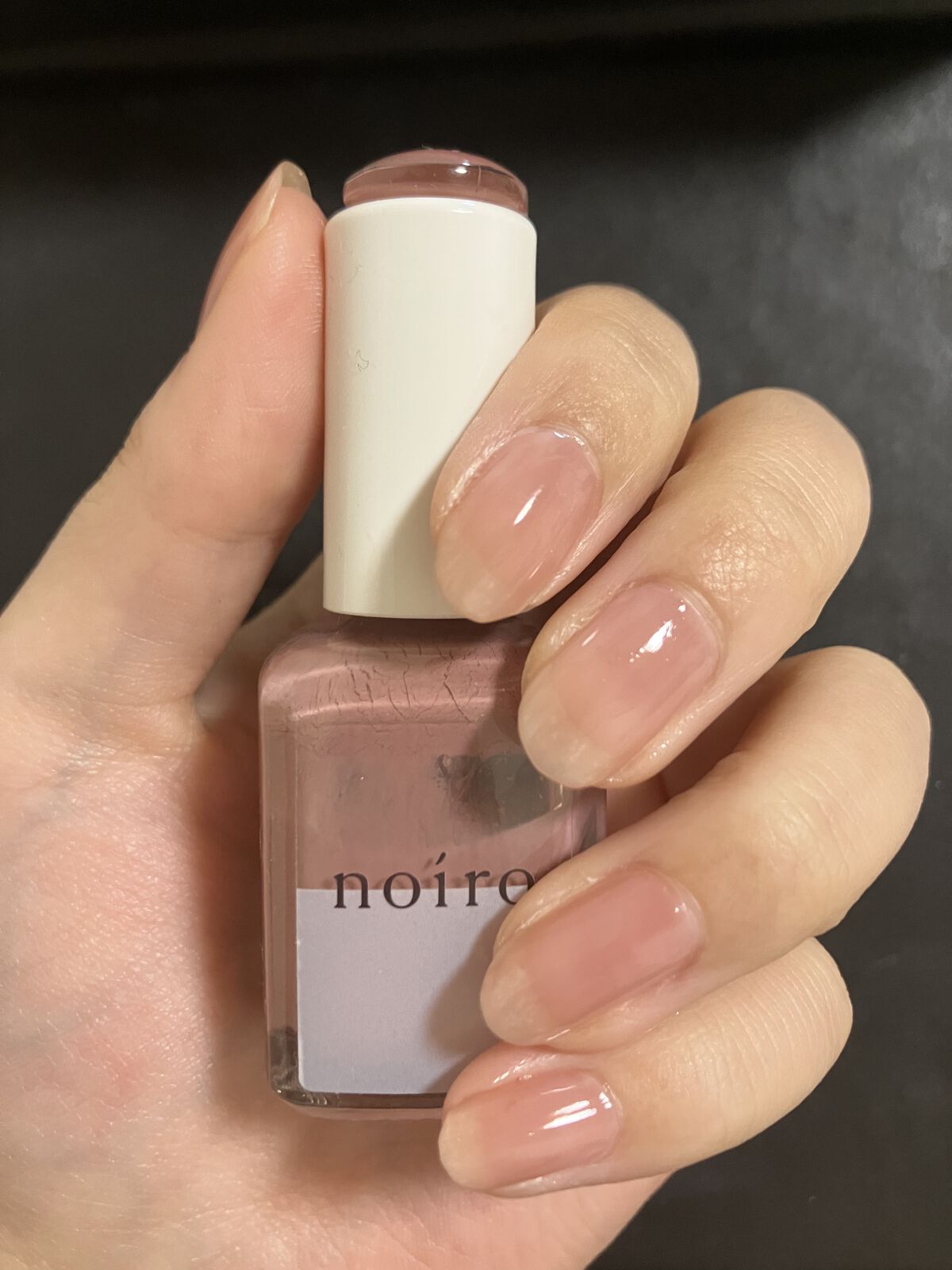 ネイルカラー S005 raspberry cocoa/noiro/マニキュアを使ったクチコミ（1枚目）