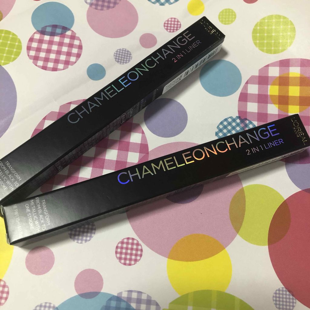 カメレオンチェンジライナー/ロレアル パリ/リキッドアイライナーを使ったクチコミ（1枚目）