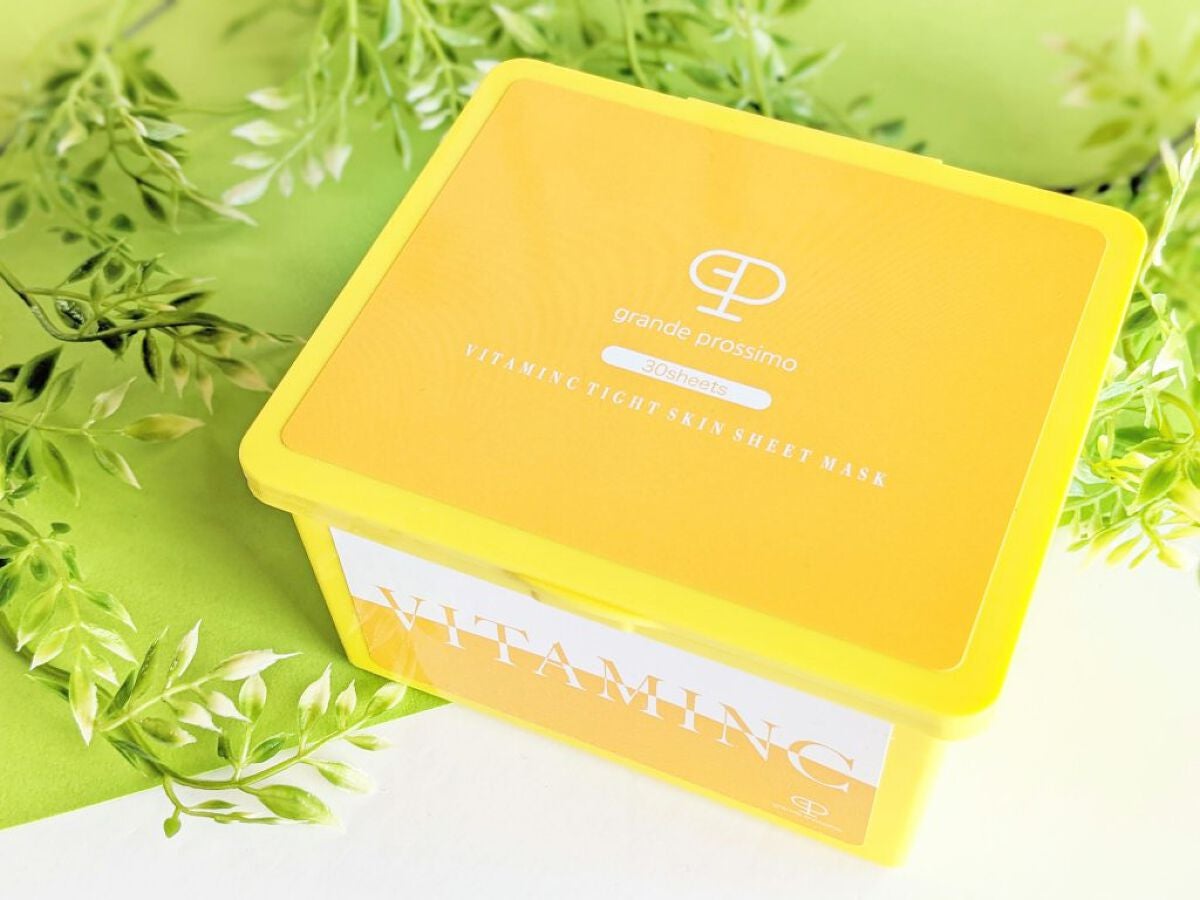 VITAMINC タイトスキンシートマスク/Grande Prossimo/シートマスク・パックを使ったクチコミ(2枚目)