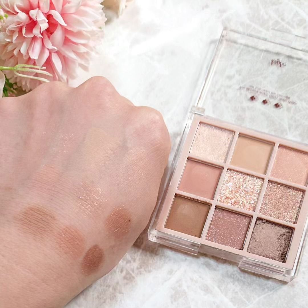 KEYBO FALL IN LOVE SHADOW PALETTE/keybo/アイシャドウパレットを使ったクチコミ(4枚目)