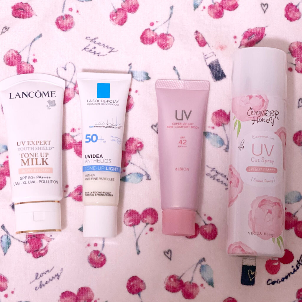 スーパー UV カット ファインコンフォート ボディ/ALBION/日焼け止めミルクを使ったクチコミ（1枚目）