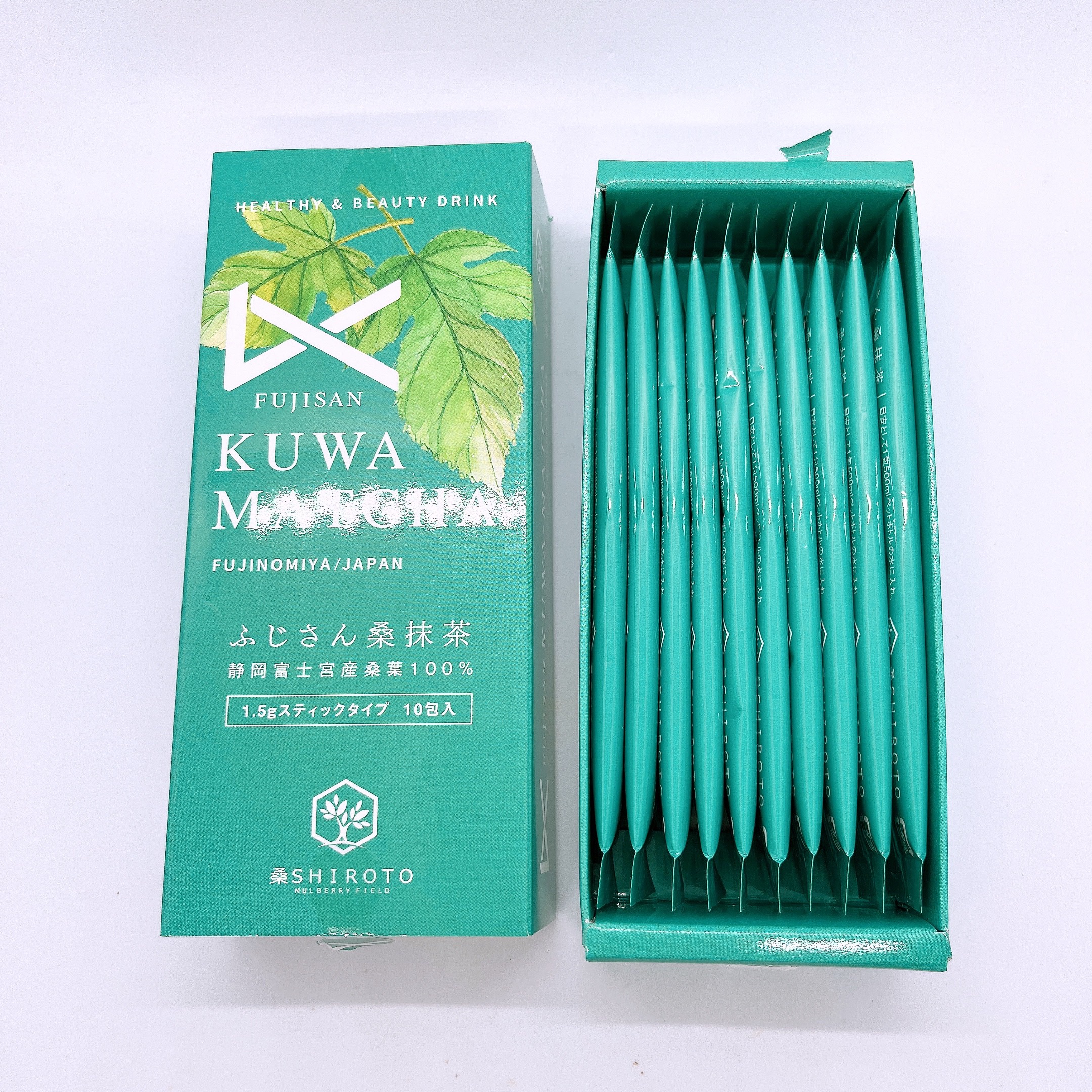 ふじさん桑抹茶/桑SHIROTO/ドリンクを使ったクチコミ（3枚目）