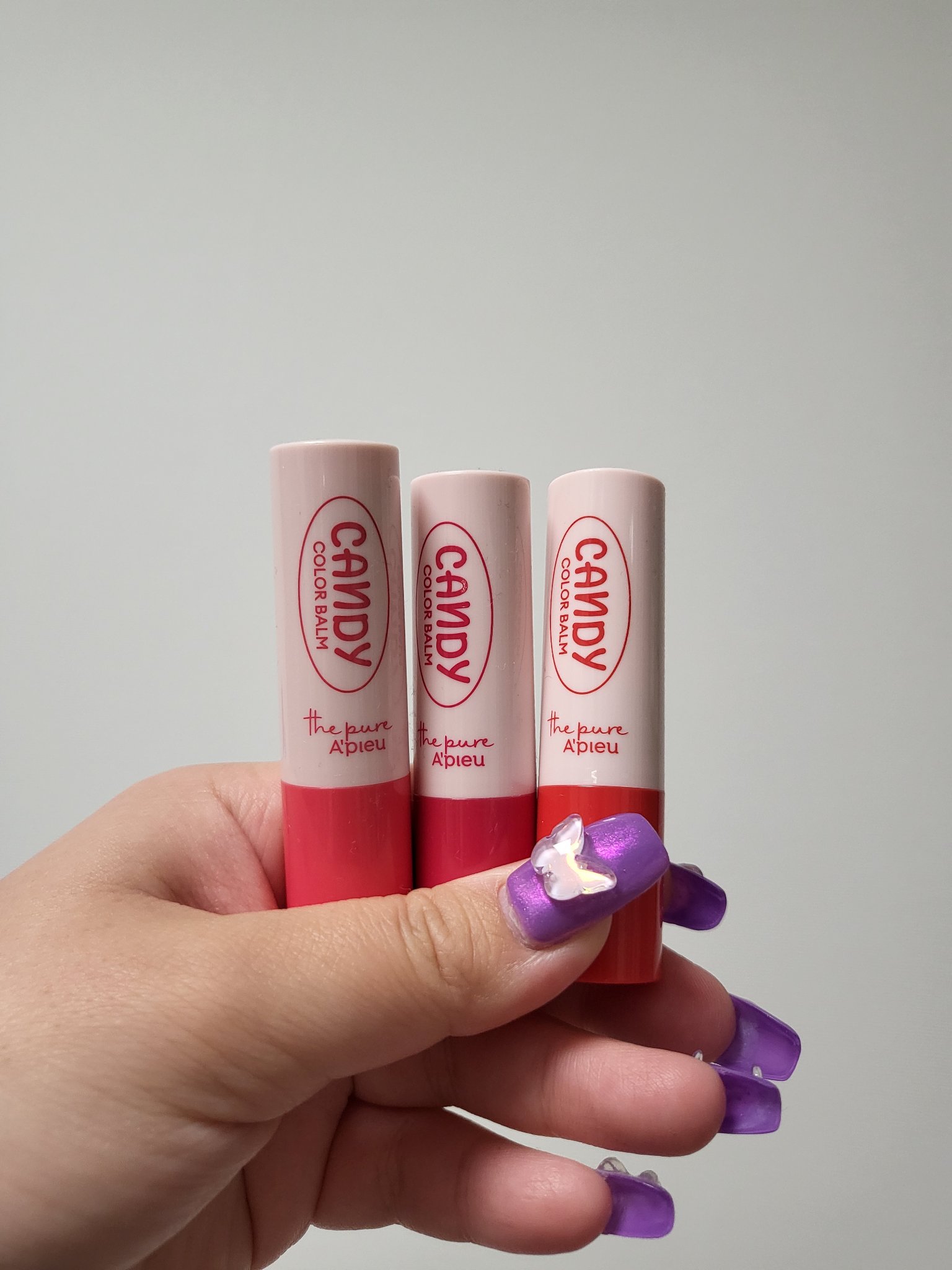 キャンディーカラーバーム/A’pieu/口紅を使ったクチコミ（1枚目）