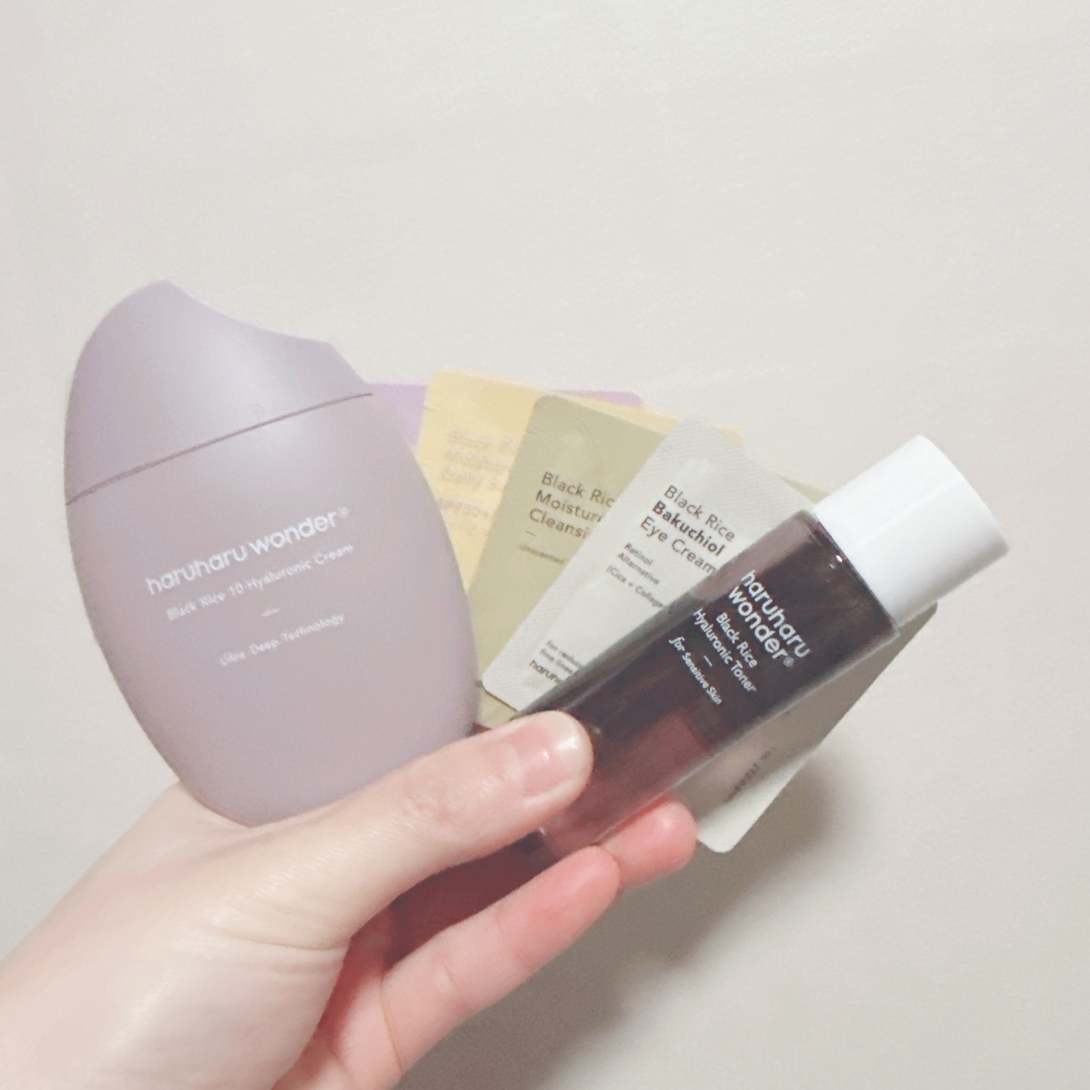 ブラックライスヒアルロニッククリーム/haruharu wonder/フェイスクリームを使ったクチコミ（1枚目）