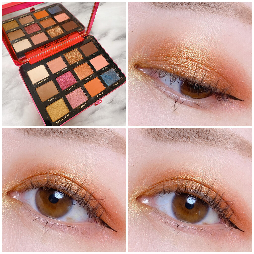 cocktail party eye shadow palette/Too Faced/アイシャドウパレットを使ったクチコミ（3枚目）