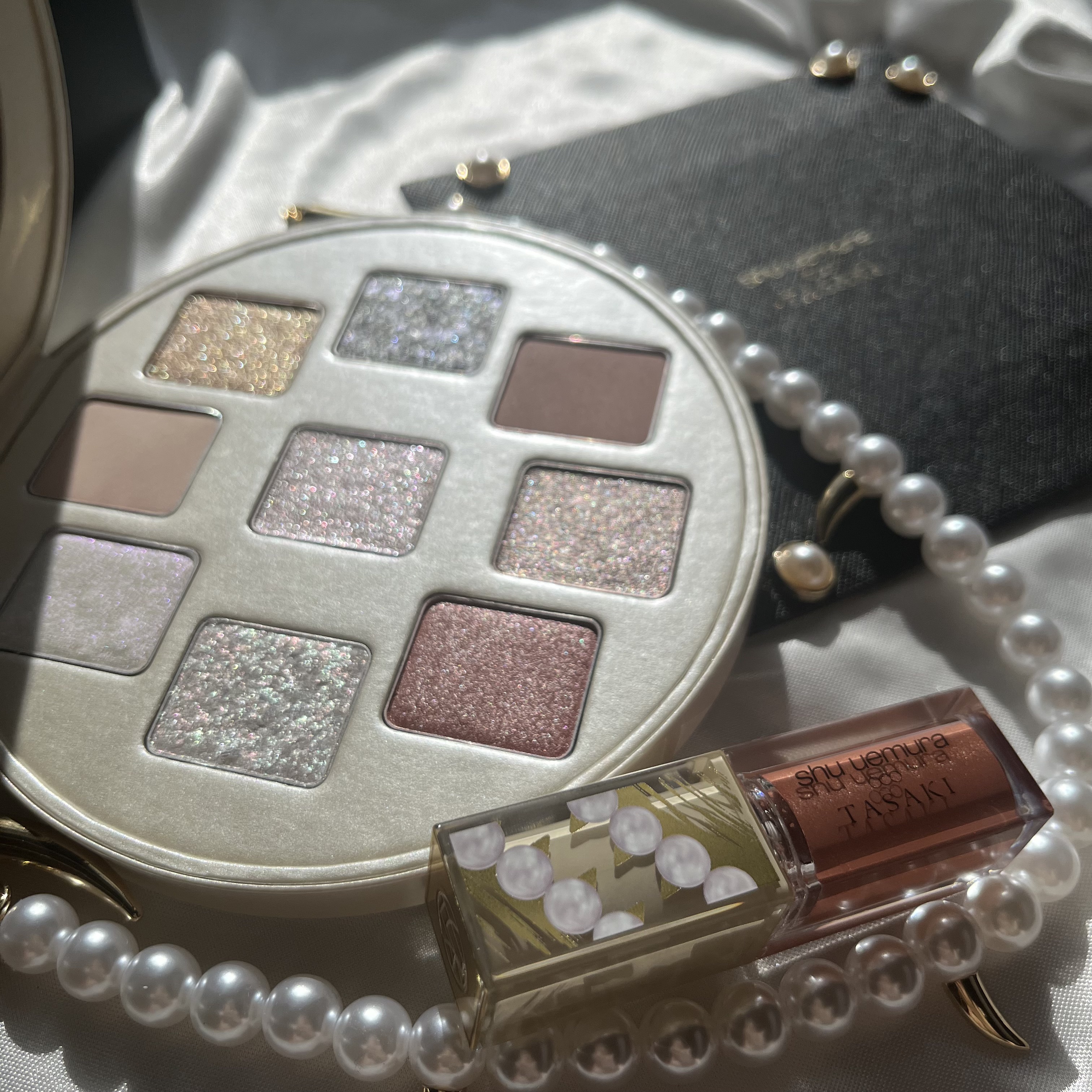 パール レベル クラッチ アイシャドー パレット/shu uemura/アイシャドウパレットを使ったクチコミ（1枚目）