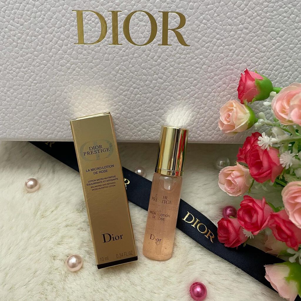 プレステージ ローション ド ローズ/Dior/化粧水を使ったクチコミ(2枚目)