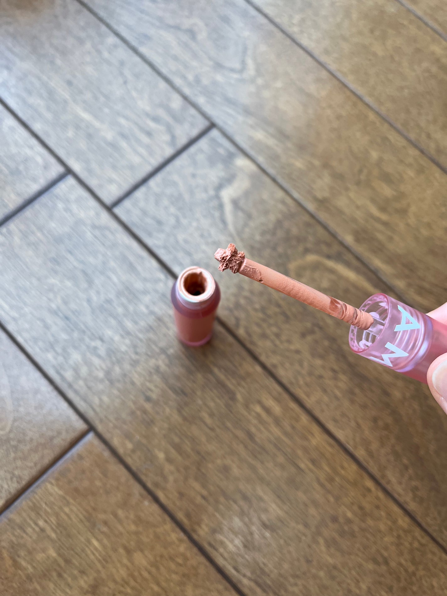 ソフトクリームチーク/AMUSE/リキッドチークを使ったクチコミ(3枚目)