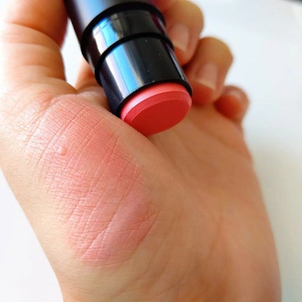 クリームチークスティック/karadium/ジェル・クリームチークを使ったクチコミ(5枚目)