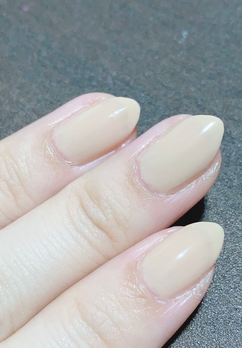 ルカ🤍フォロバ on LIPS 「ネイルホリックの新色💖クリーミーカラーのベージュをゲットしまし..」(4枚目)