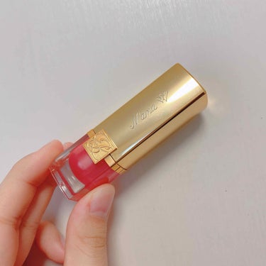 ピュア カラー クリスタル シアー リップスティック 29 デミュア ローズ シマー/ESTEE LAUDER/口紅を使ったクチコミ（3枚目）