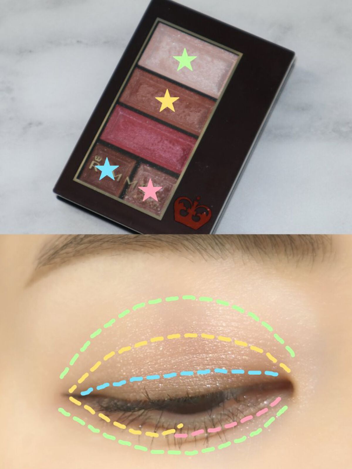 ショコラスウィート アイズ/リンメル ロンドン/アイシャドウパレットを使ったクチコミ(2枚目)