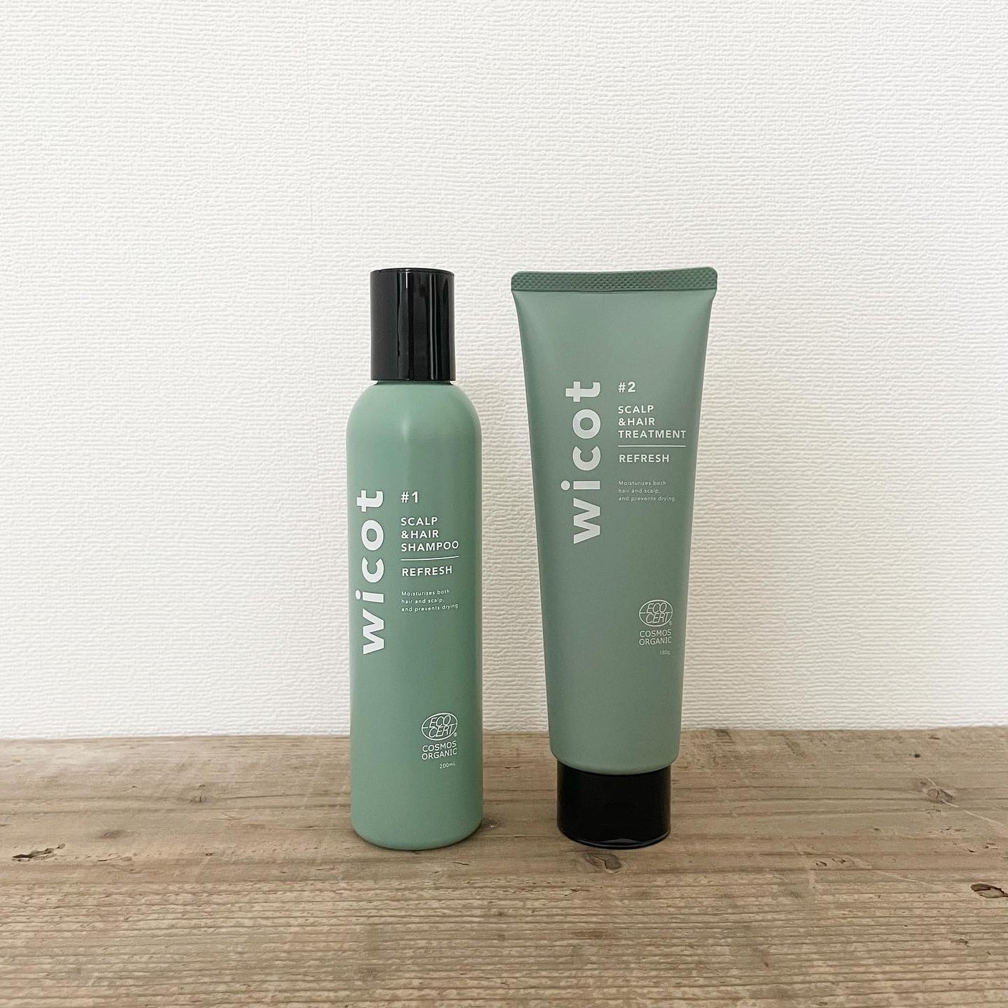 スカルプ&ヘア シャンプー/トリートメント リフレッシュ/wicot/市販シャンプーを使ったクチコミ(1枚目)