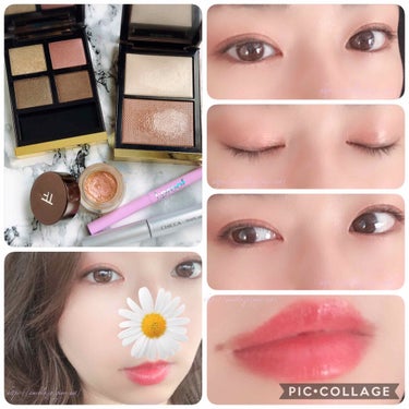 スキン イルミネイティング パウダー デュオ 01 ムードライト/TOM FORD BEAUTY/プレストパウダーを使ったクチコミ（2枚目）