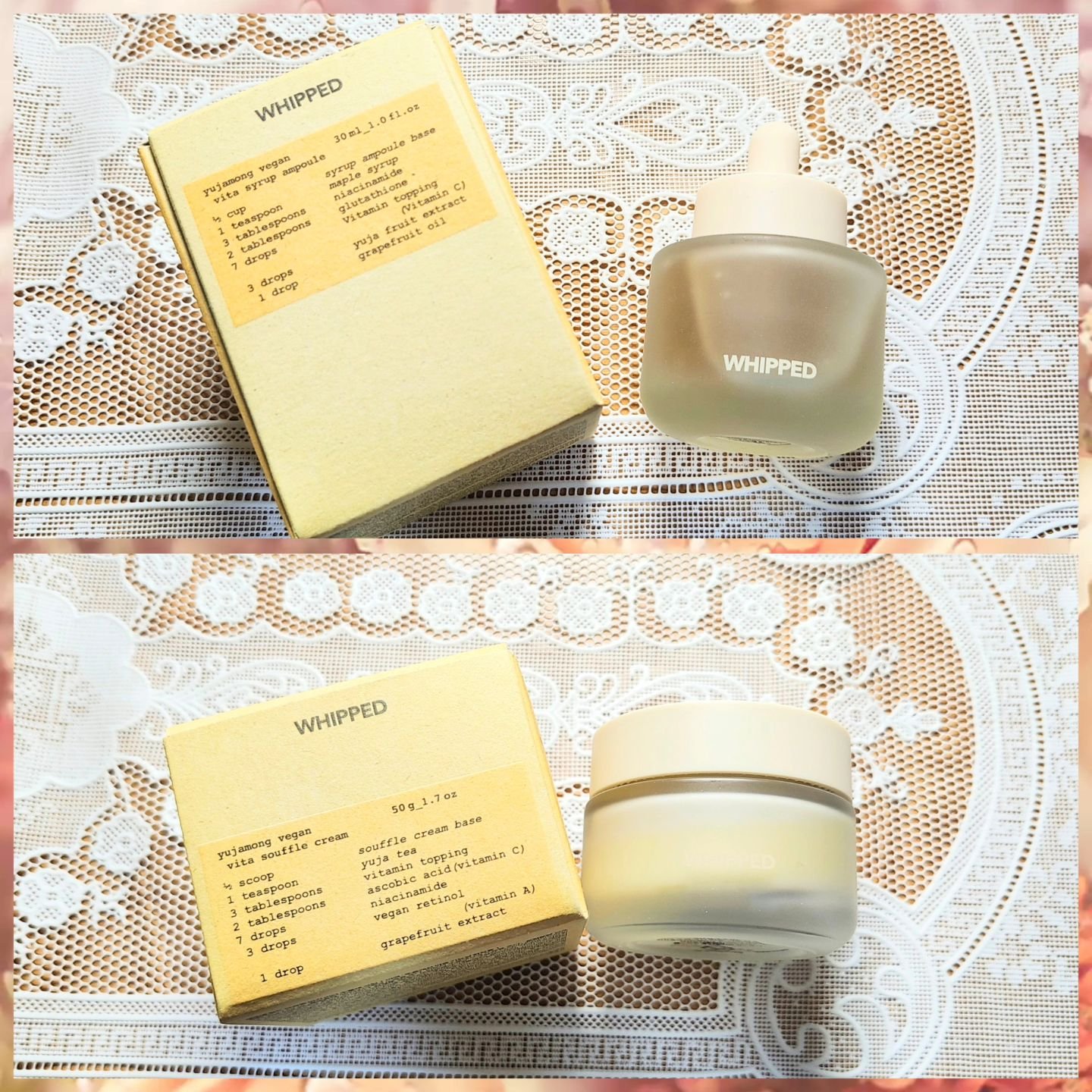 ホイップドユジャモンヴィーガンビタスフレクリーム/WHIPPED/フェイスクリームを使ったクチコミ（1枚目）