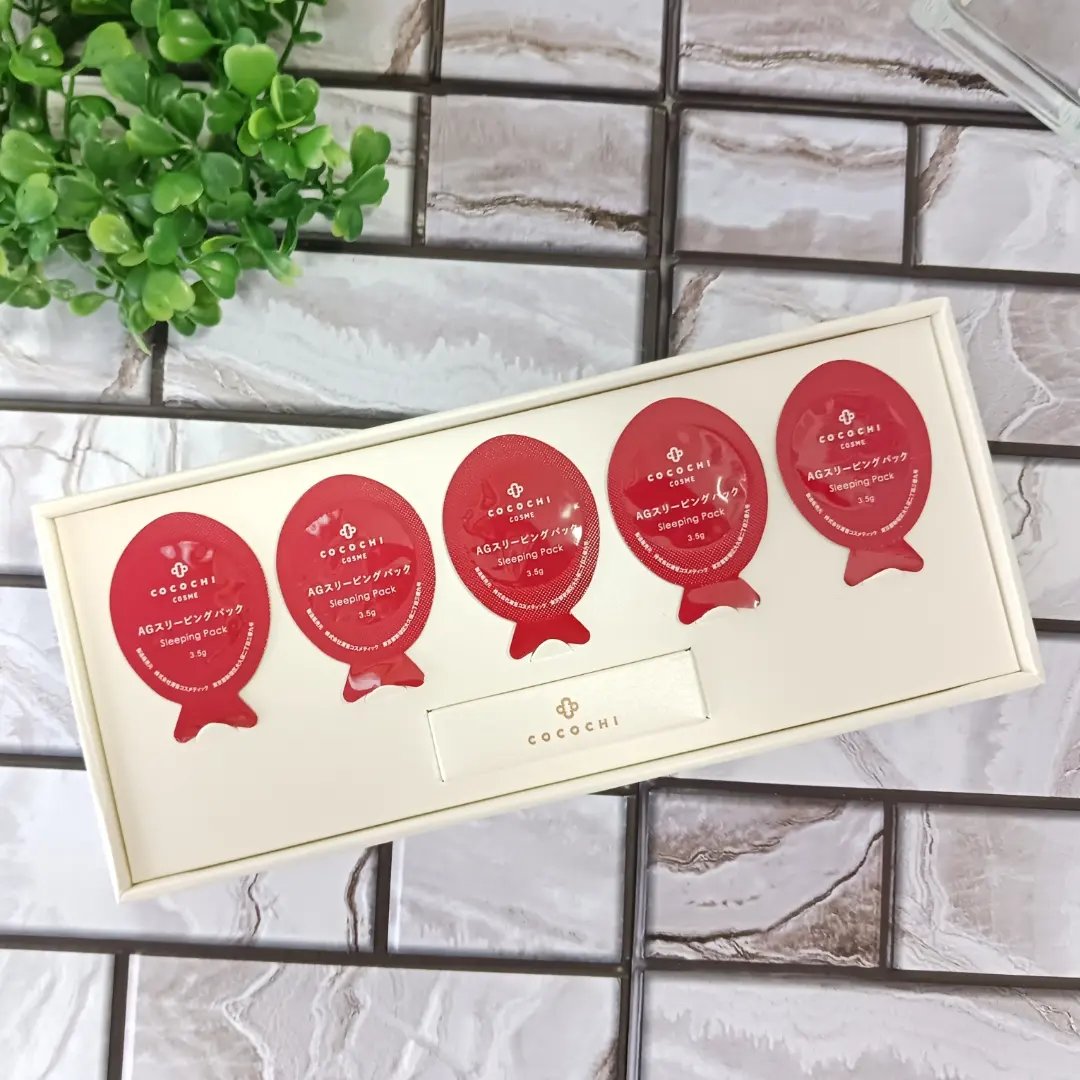 ココチ AG スリーピングパック N/COCOCHI/フェイスクリームを使ったクチコミ（2枚目）