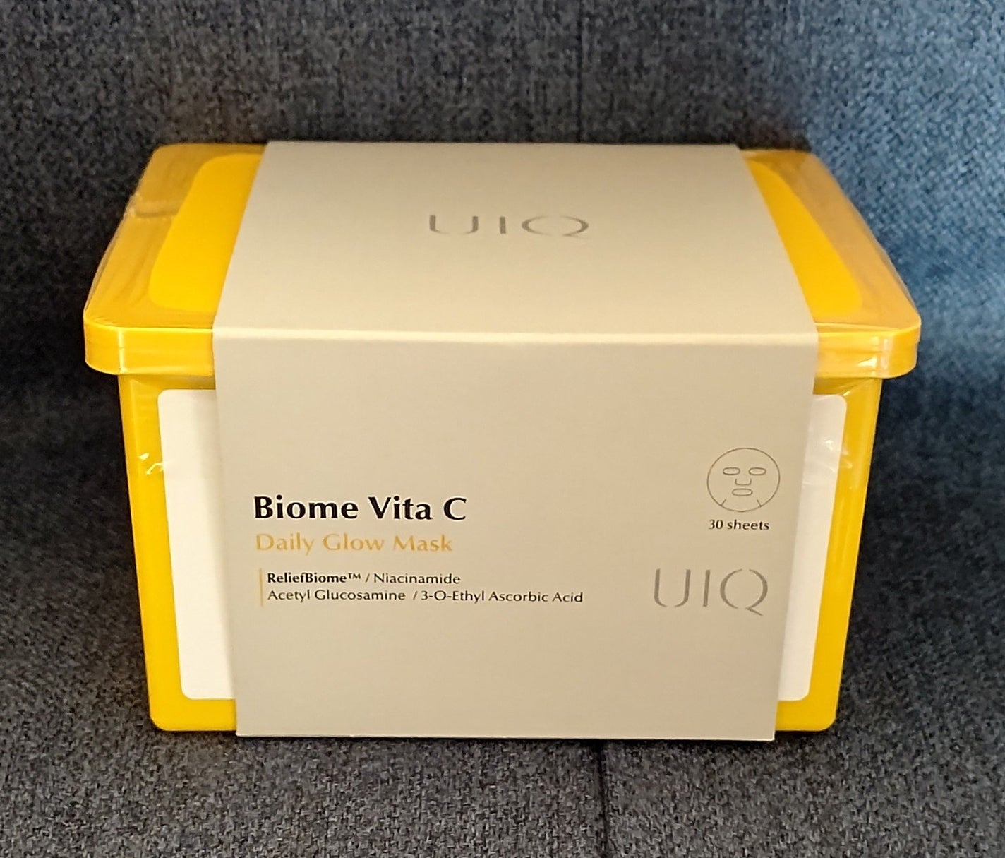 バイオームビタCグローデイリーシートマスク/UIQ/シートマスク・パックを使ったクチコミ(1枚目)