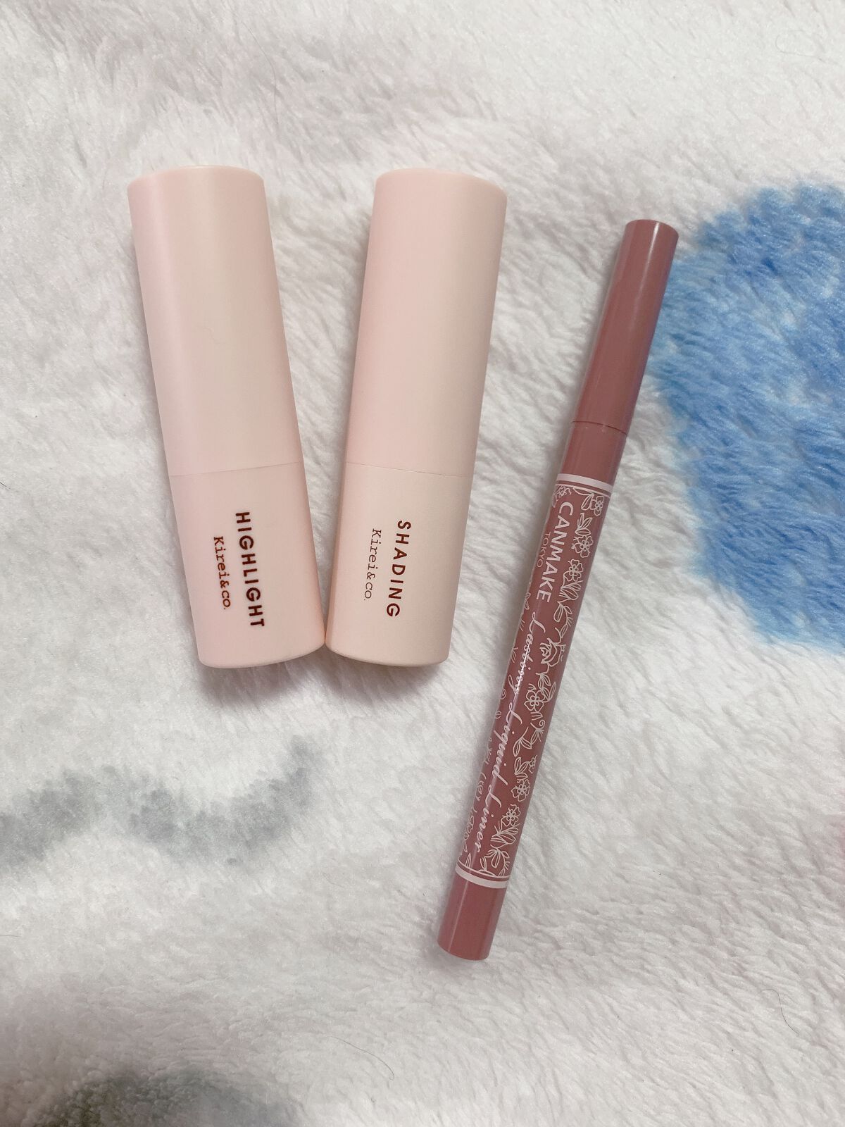 スティックシェーディング 01ベージュ/Kirei&co./シェーディングを使ったクチコミ（1枚目）