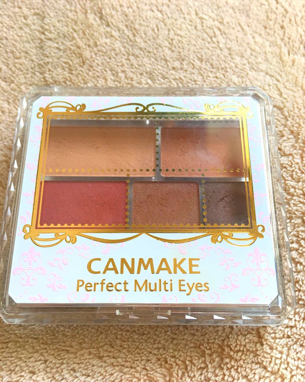パーフェクトマルチアイズ/キャンメイク/アイシャドウパレットを使ったクチコミ(1枚目)