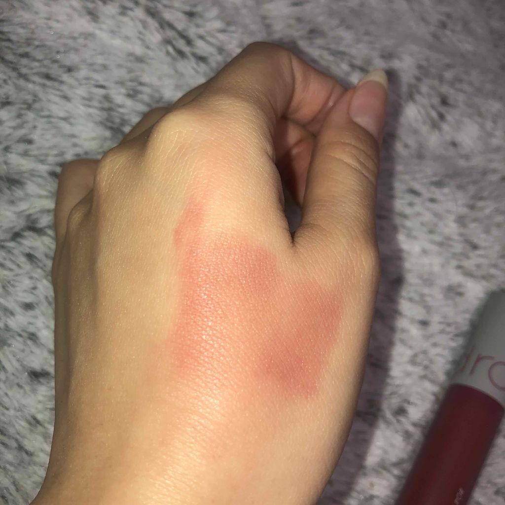 ゼロベルベットティント/rom&nd/リップティントを使ったクチコミ（3枚目）