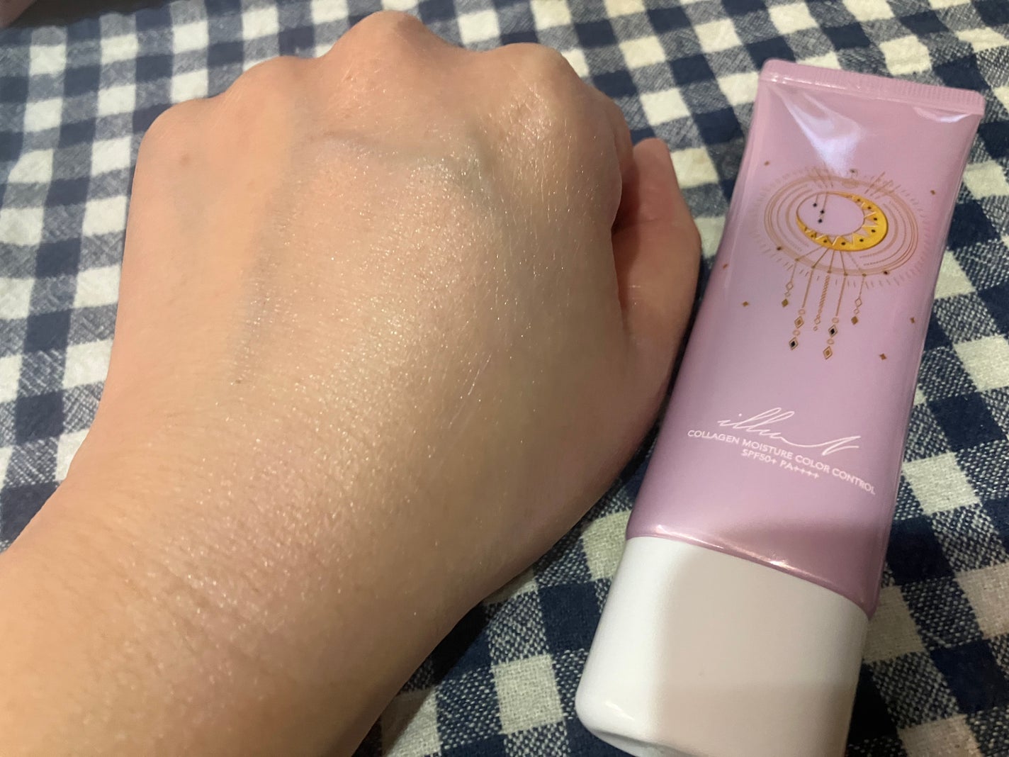 コラーゲンモイスチャーカラーコントロール/illuN/化粧下地を使ったクチコミ(6枚目)