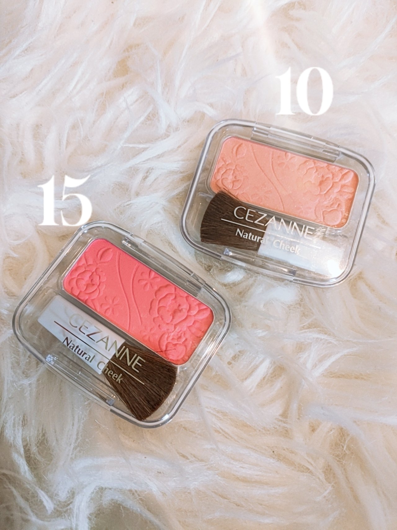 ナチュラル チークN/CEZANNE/パウダーチークを使ったクチコミ（3枚目）