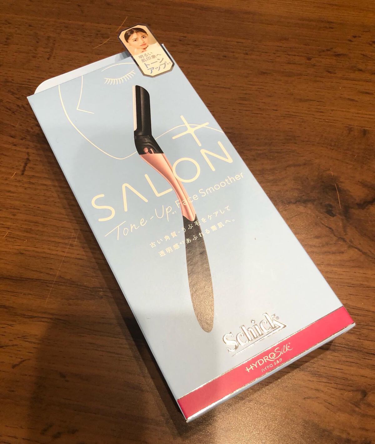 サロンプラス トーンアップ フェイススムーサー ホルダー（刃付き）/サロンプラス/シェーバーを使ったクチコミ（1枚目）