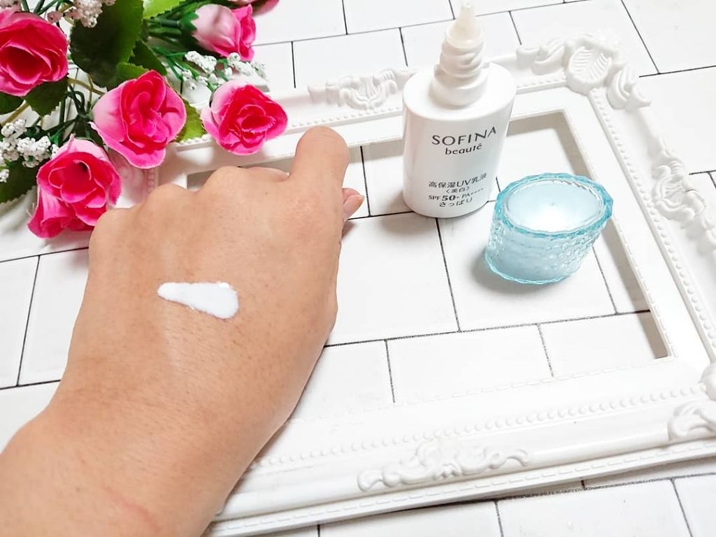 高保湿 UV 乳液＜美白＞ さっぱり/ソフィーナ ボーテ/日焼け止めミルクを使ったクチコミ（2枚目）
