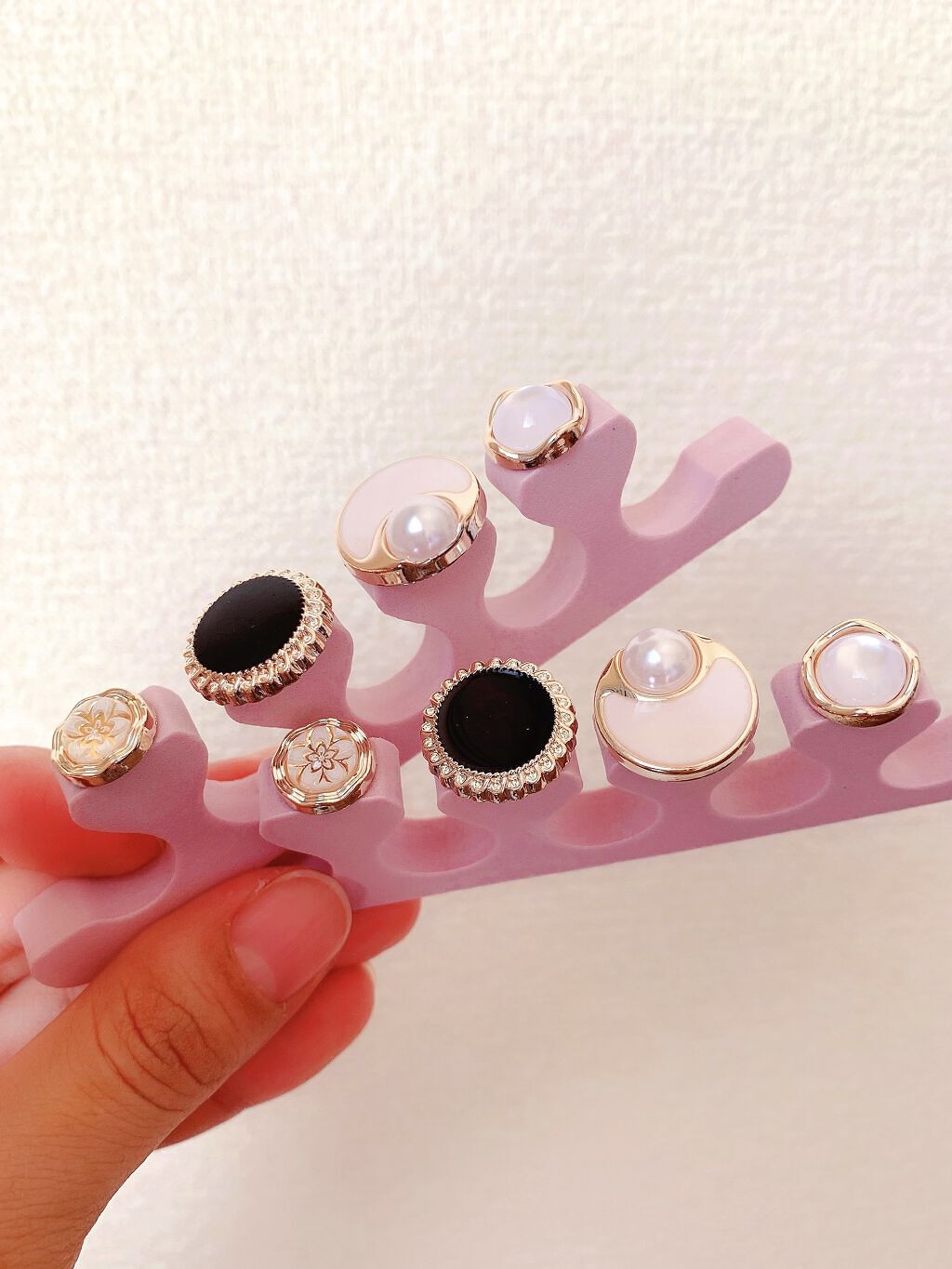 トゥセパレーター/DAISO/ネイル用品を使ったクチコミ（2枚目）