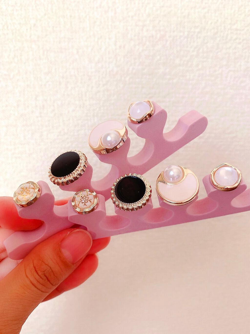 トゥセパレーター/DAISO/ネイル用品を使ったクチコミ(2枚目)