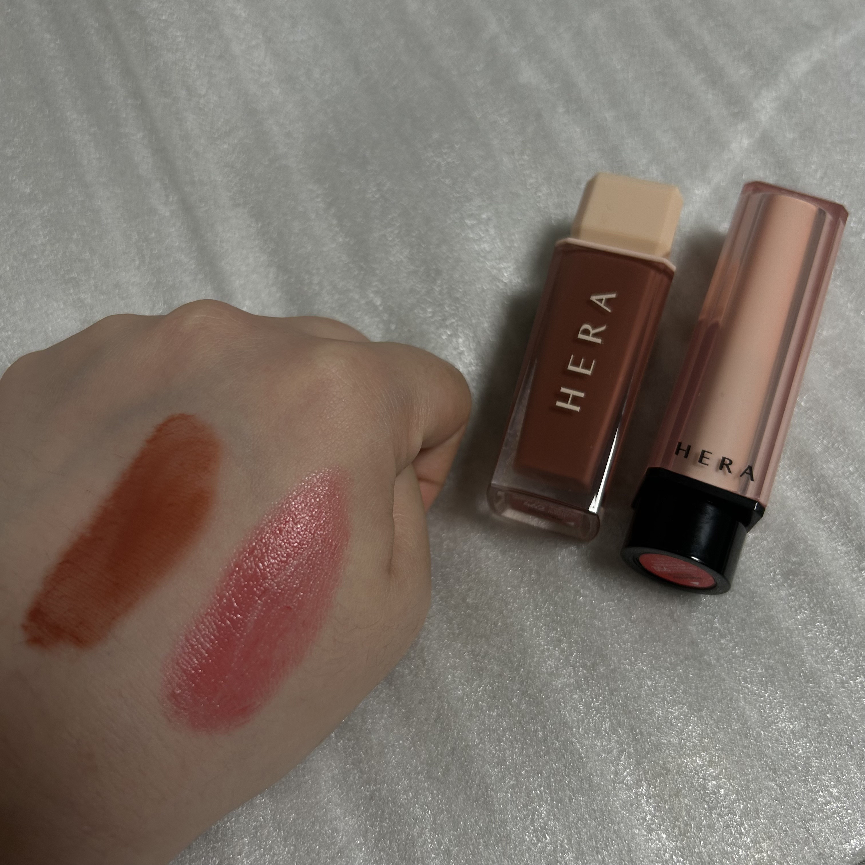 センシュアルスパイシーヌードグロス/HERA/リップグロスを使ったクチコミ（3枚目）
