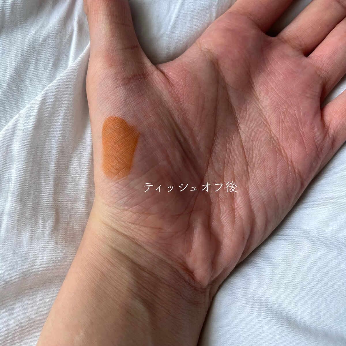 ジューシーリブティント 07 ビワマイト/RICAFROSH/リップティントを使ったクチコミ（3枚目）