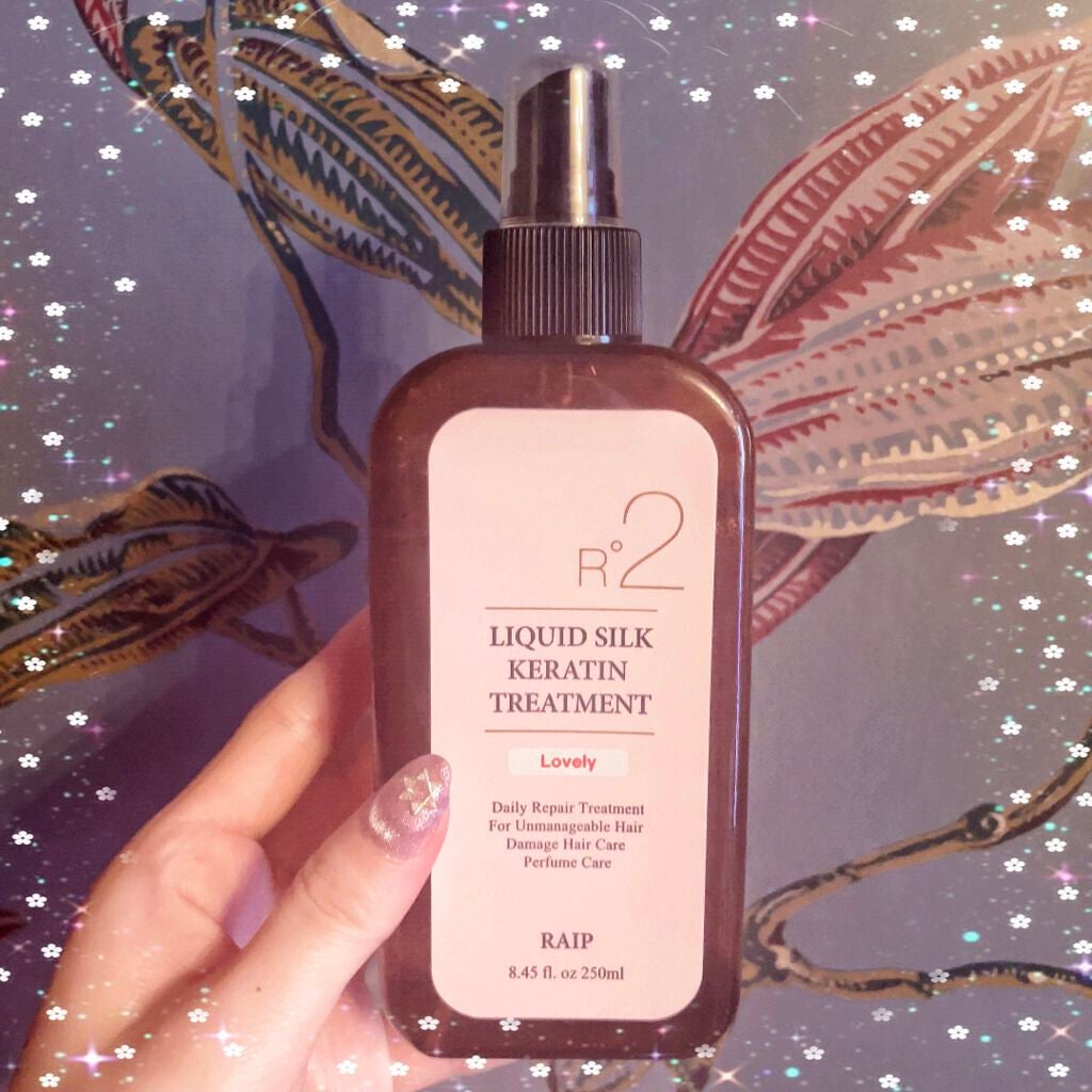 リキッドシルクケラチントリートメント/RAIP/ヘアミストを使ったクチコミ(1枚目)