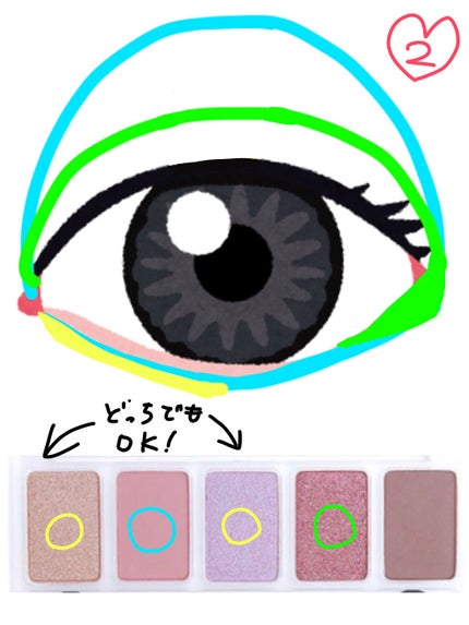 アイシャドウパレットSS/ドド/アイシャドウパレットを使ったクチコミ(3枚目)