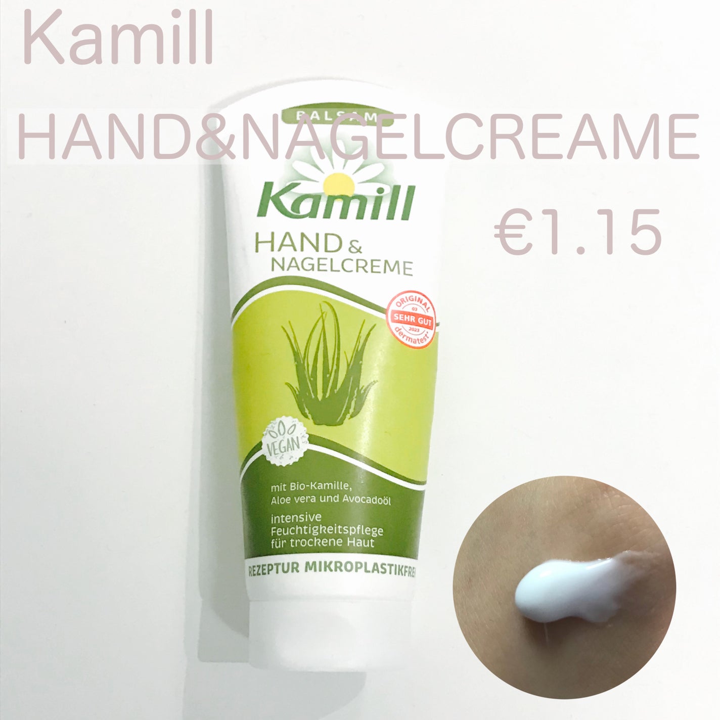 ハンド&ネイルクリーム ハーバル 3OML ミニ/カミール/ハンドクリームを使ったクチコミ(2枚目)