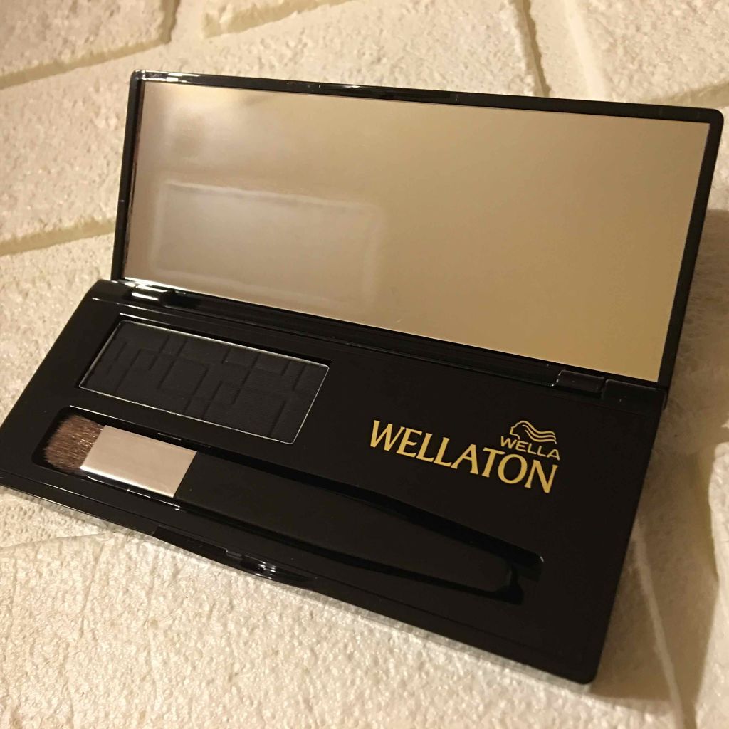 ウエラ ウエラトーン リタッチコンシーラーのクチコミ「旦那のぱらぱら白髪が気になって、ブラックを選びました。
白髪かくしとは思えないシックでお洒落な.....」（1枚目）